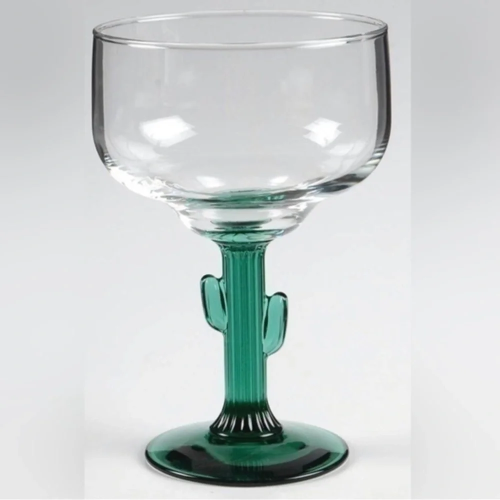 Libbey Cactus Margarita Glass 6.25”